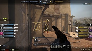 esea.net COTW 5K Hs pistol round