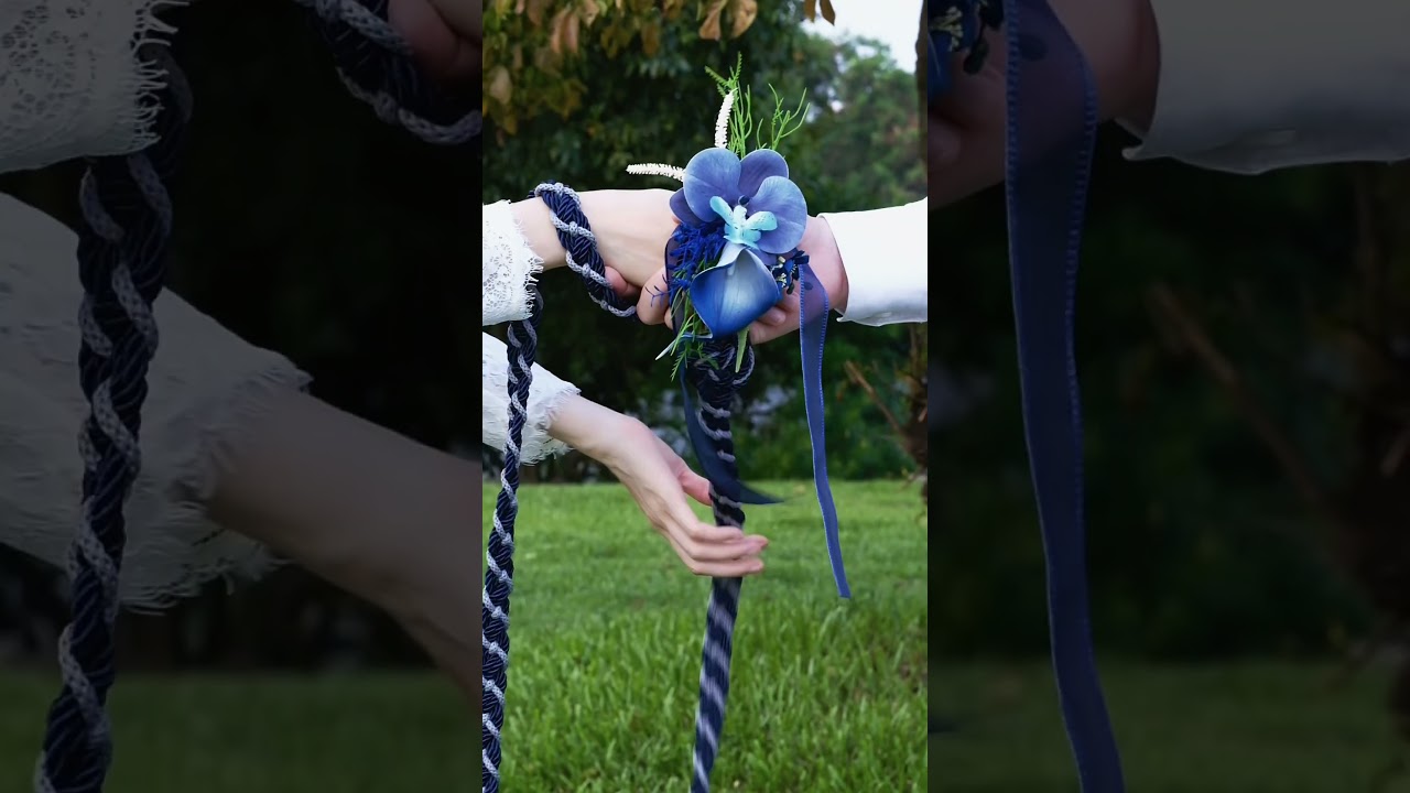 Every handfasting cord is handmade — and yes, you can pick your own colors! 🎨