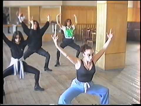 მოდერნის გაკვეთილი. ქორეოგრაფი ლელა მაქაცარია 1998წ. Modern Lesson. Choreographer Lela Makacaria