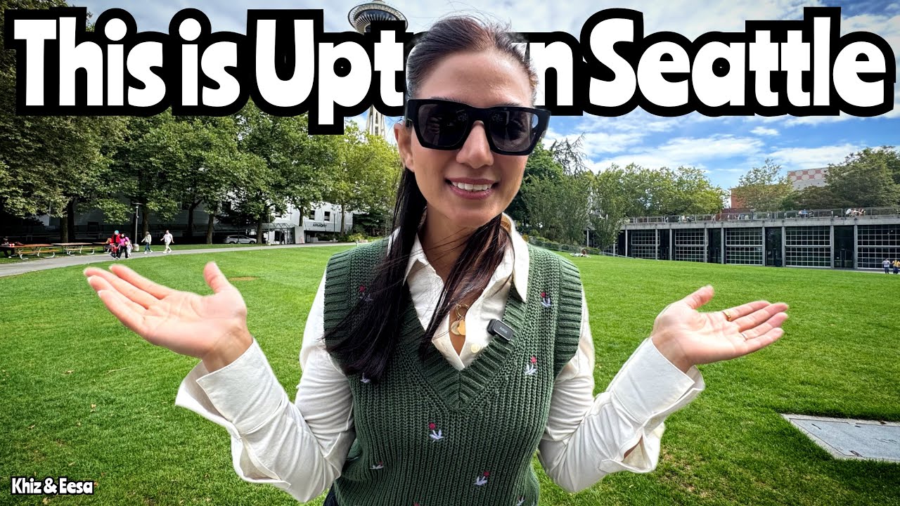 Мы прогулялись по окрестностям космической иглы в Сиэтле, штат Вашингтон 🇺🇸