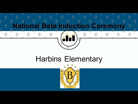 Harbins Elementary School - 2021 Junior Beta Induction Ceremony