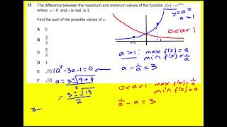 TMUA 2023 paper 1 q15 (Maths)