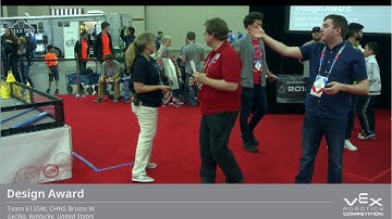 2018 VEX Worlds Technology Design Award 6135W