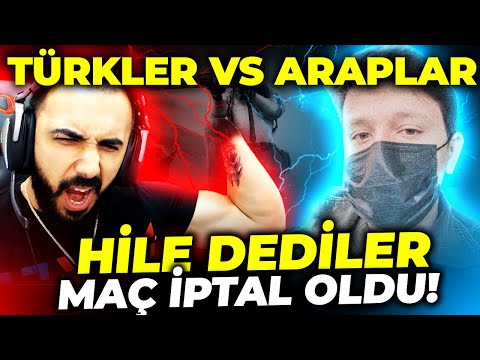 TÜRKLER vs ARAPLAR - BANA HİLE DEDİLER MAÇ İPTAL OLDU