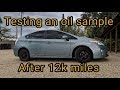 Testing Prius Oil Sample (12k mile oil change)