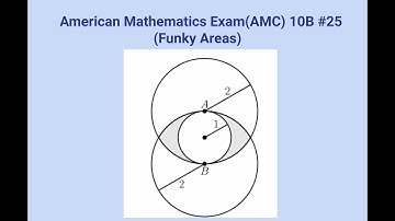 AMC 10B Problem Problem #25(Funky Areas & 30-60-90 Triangle)