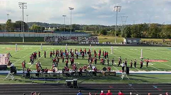 Maryville High School Marching Band at the Karns Marching Invitational 9/24/22