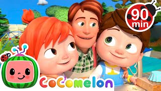 Daddy Song 😱 | CoComelon 🍉 | 🔤 Subtitled Sing Along Songs 🔤 | Cartoons for Kids