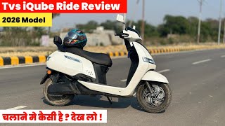 Tvs iQube 2026 Model Ride Review💥 | Top Speed, Range | New Updates | Tvs Iqube Electric Scooter