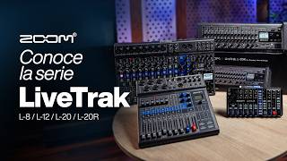 Zoom LiveTrak: consolas digitales para producción y grabación multipista