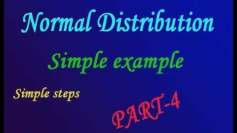 Probability of Normal distribution good and interesting example(PART-4)