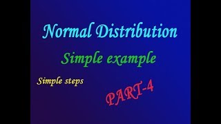 Probability of Normal distribution good and interesting example(PART-4)
