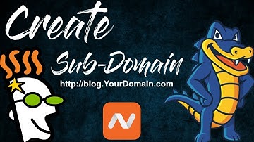 How To Create Subdomain