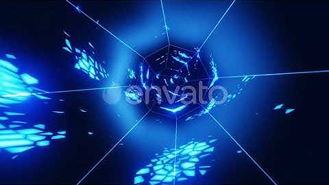 Flight into the Futuristic Abstract Tunnel | Motion Graphics - Videohive template