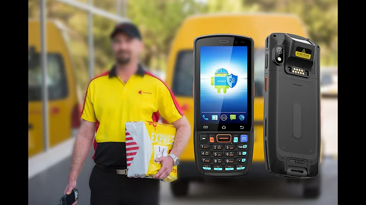 The latest android 9.0 barcode scanner PDA with physical keyboard—— DT40