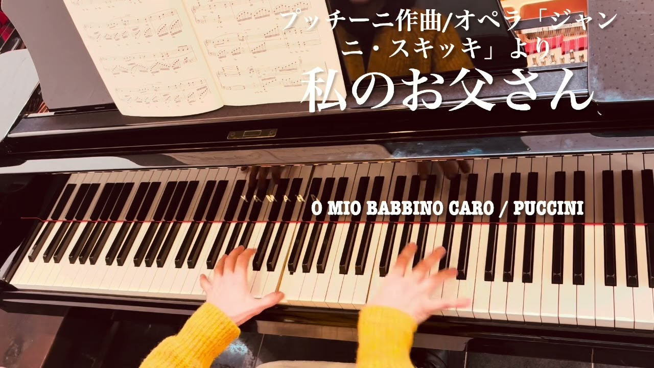 O mio babbino caro / Puccini   (プッチーニ作曲　オペラ「ジャンニ・スキッキ」より“私のお父さん“