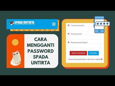 Cara Mengganti Password Spada Untirta