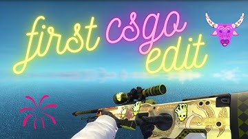 My First CSGO Edit #shorts