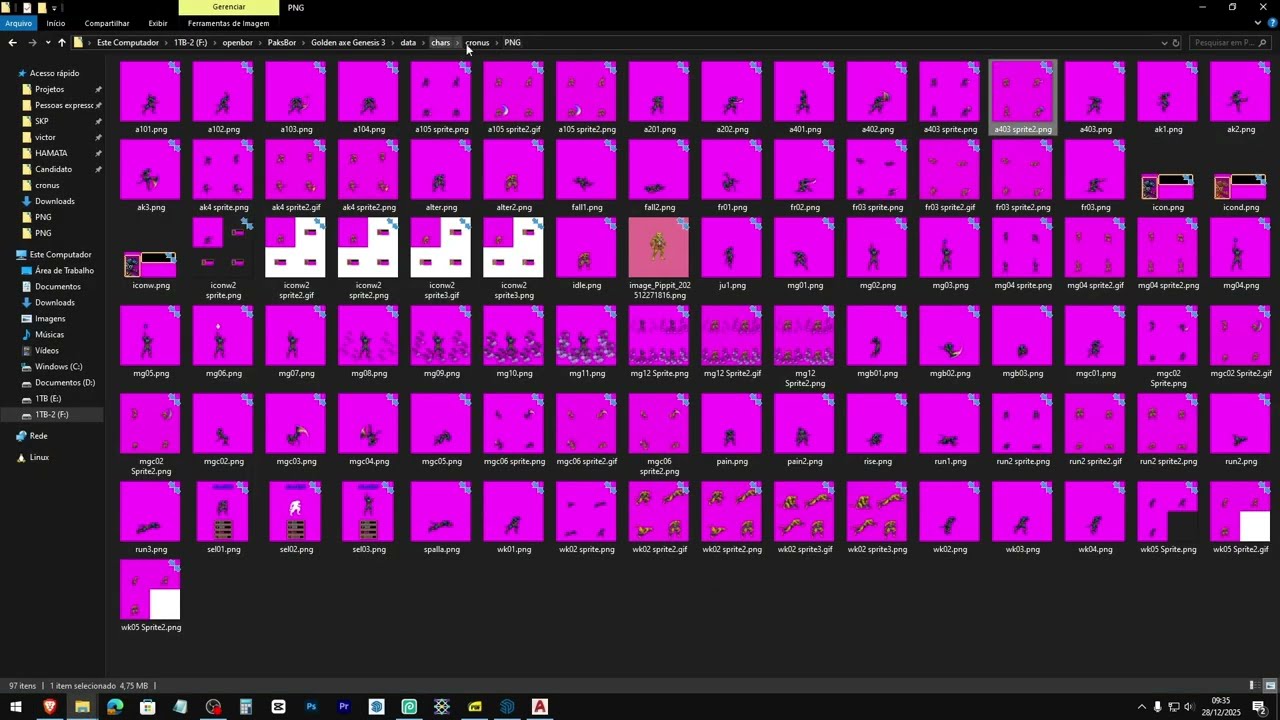 Como converter personagem OpenBOR com Inteligência Artificial