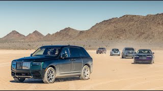 Rolls Royce Black Badges Challenge Nevada's Desert Storm