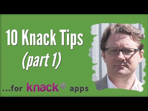 10 Knack App Tips