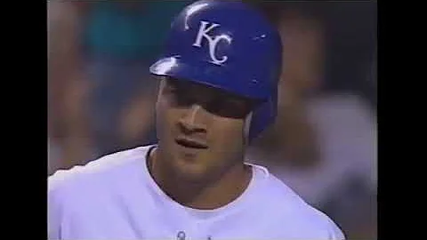 Les Norman: "Les Norman hit triple for Royals"