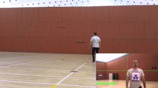 Autonomous Navigation of AR Drone 2.0 Quadcopter Using Onboard Sensors and Camera