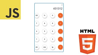 Calculator app using HTML CSS & JS with source code