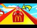 Roblox: SLIDING DOWN 888,888,888 FEET IN MCDONALDS!!!