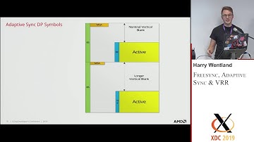 XDC 2019 | Freesync, Adaptive Sync & VRR - Harry Wentland