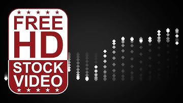 Free Stock Videos – abstract animated white squares moving randomly on Y axis with trails