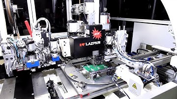 LAZPIUR -  CLICK HERE TO WATCH THE VIDEO OF NEW MACHINE SHOWED IN PRODUCTRONICA 2017