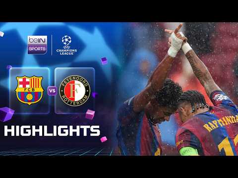 Barcelona 5-1 Feyenoord Highlights – Raphinha Brace, Lamine Yamal Bersinar | Champions League 2026/27