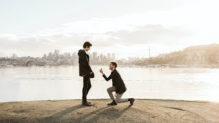 Surprised My Boyfriend With a Scavenger Hunt Proposal Thru Seattle!