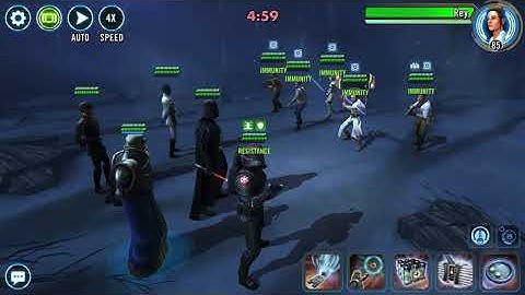 Vader with piett vs Rey