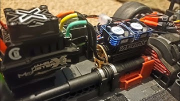 ARRMA VENDETTA BENCH TEST T.P 3960kv motor x MAMBA MONSTER 8S & GRPS