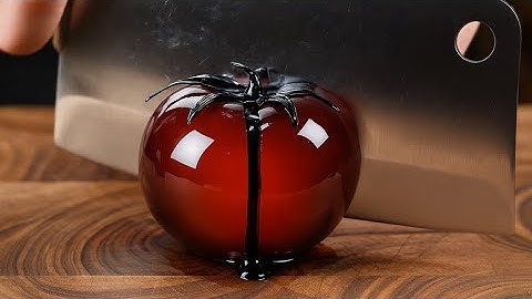 Dicing a Glass Fruit – Ultra-Realistic AI ASMR Cutting ✨🔪🥕