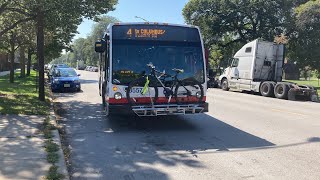 CTA Bus Ride 4 Cottage Grove From 53rd/Cottage Grove To Michigan/Madison CTA Nova Bus Lfs 2023 #8557