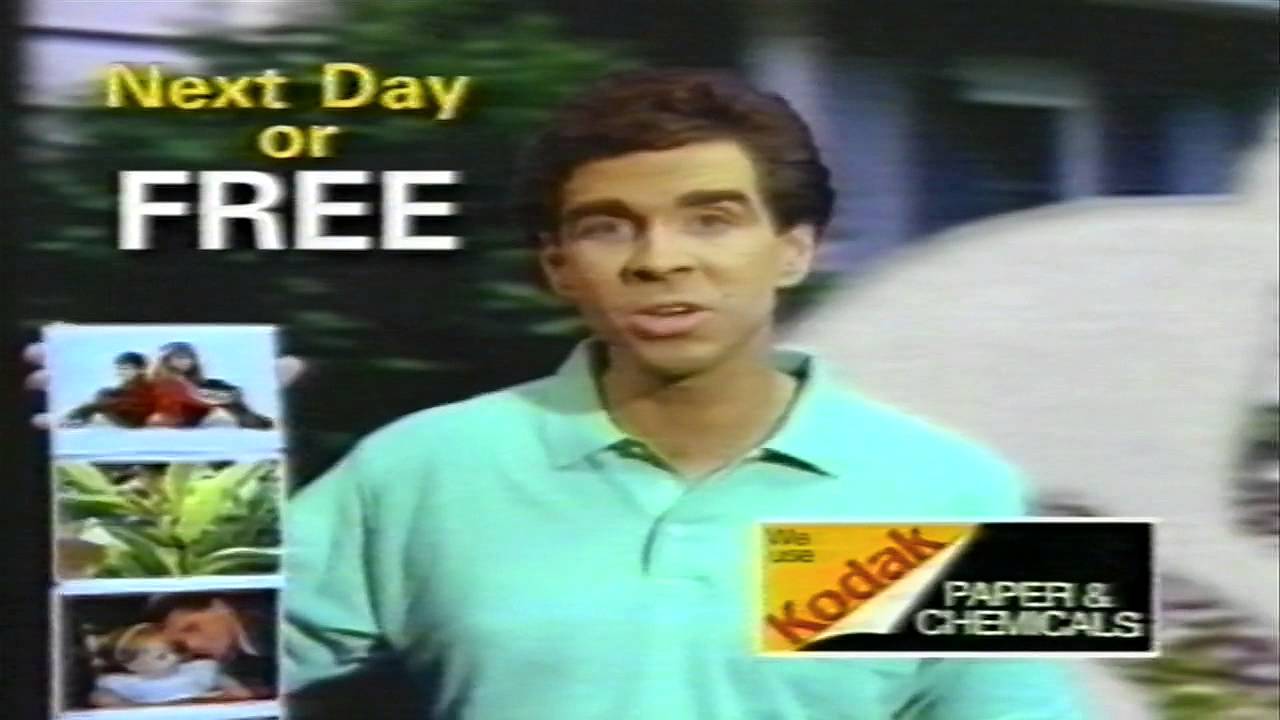 Walgreens Big Prints Kodak Film Processing 5.99 1992 Ad YouTube
