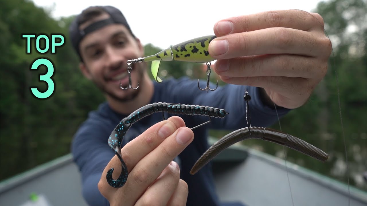 TOP 3 Leurres et Techniques pour l'ACHIGAN à petite bouche!