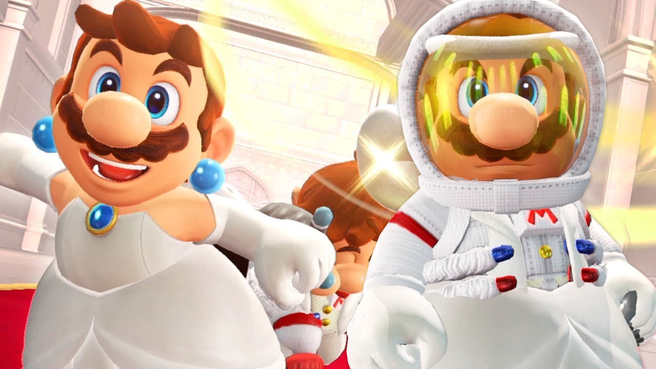 Super Mario Odyssey Online 3 Players Multiplayer CoOp Walkthrough