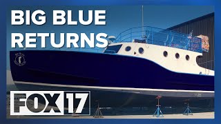 Big Blue makes its debut in Grand Haven
