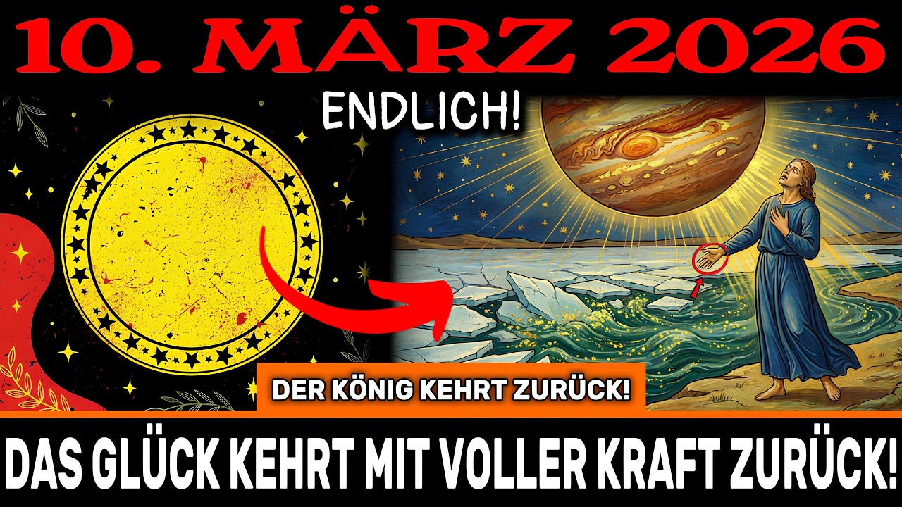 ES BEGINNT! JUPITER WIRD DIREKT! 10. März – nach 4 MONATEN kehrt das GLÜCK mit VOLLER Kraft zurück!