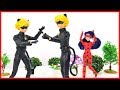 Miraculous Ladybug in Trouble. Cat Noir's Twin.