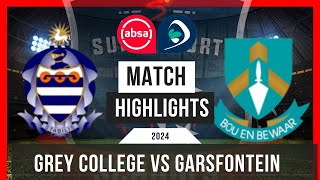 Wildeklawer 2024 (GAME 26): Grey College vs Garsfontein