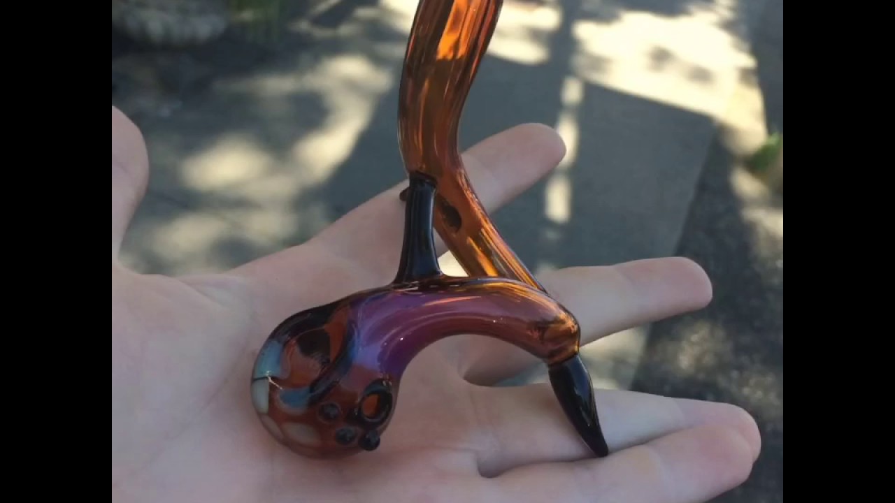 Ming Glass twisty sherlock pipe