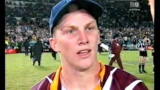 Darren Lockyer Interview after Super League Grand Final 1997