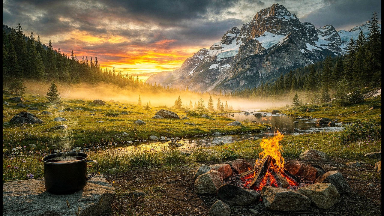 Sunrise Valley & Warm Coffee 🔥 Celtic Music | Relax, Study, Focus