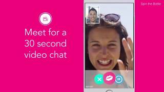 NEW DATING APP SPIN THE BOTTLE ALLOWS LIVE VIDEO CHAT DATES screenshot 4