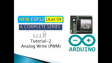 Tutorial-02 LiLan/ESP32 Analog output (LED Brightness Control or PWM out)